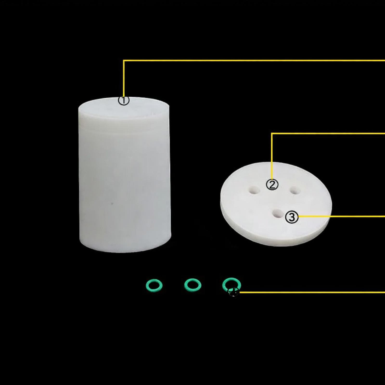 image of product Unsealed Cell PTFE (non glass) untuk Riset Elektrokimia